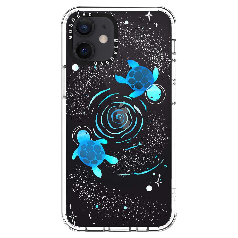 Space Turtle Phone Case - iPhone 12 Case - MOSNOVO