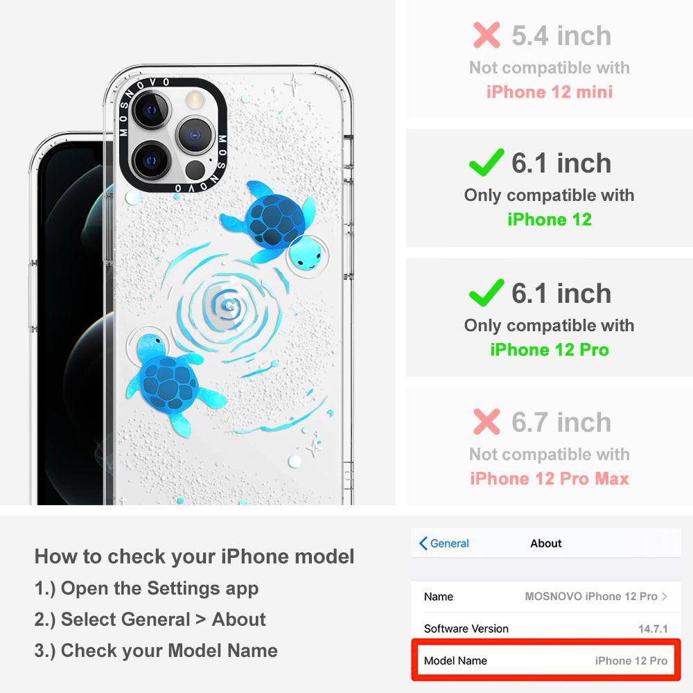 Space Turtle Phone Case - iPhone 12 Pro Case - MOSNOVO