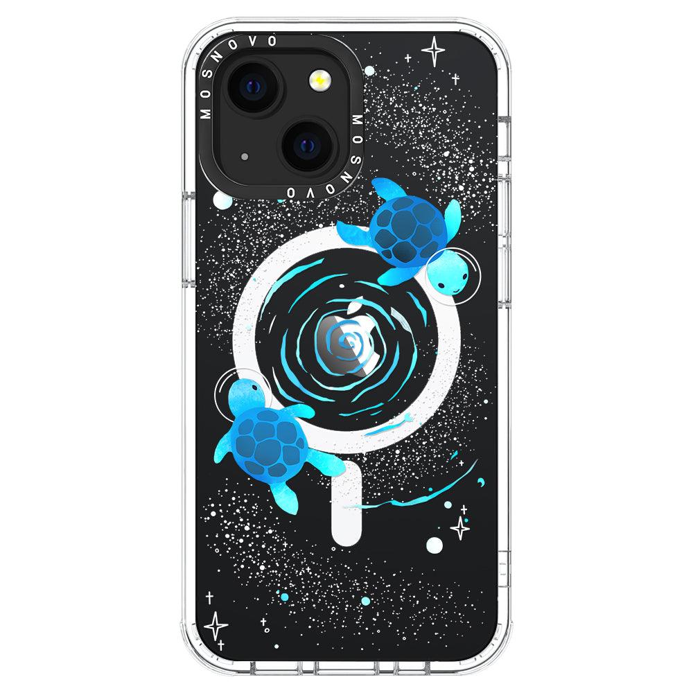 Space Turtle Phone Case - iPhone 13 Case - MOSNOVO