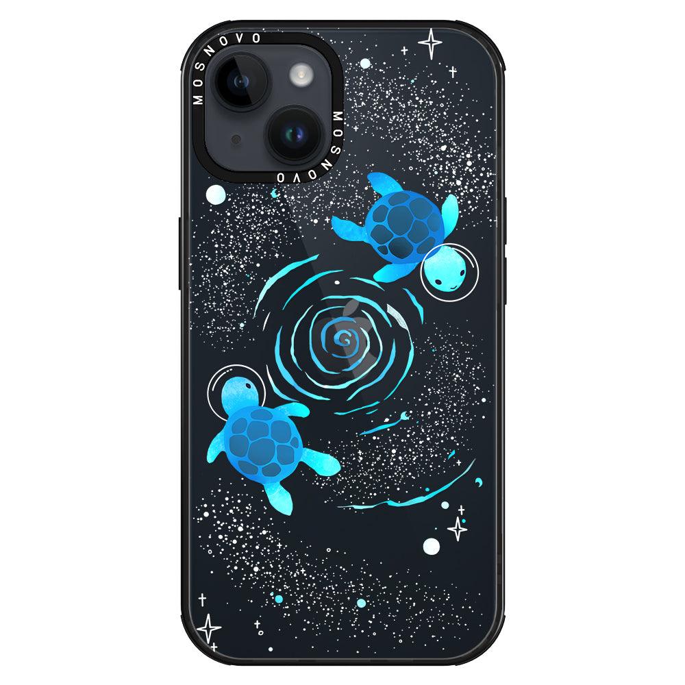 Space Turtle Phone Case - iPhone 14 Plus Case - MOSNOVO