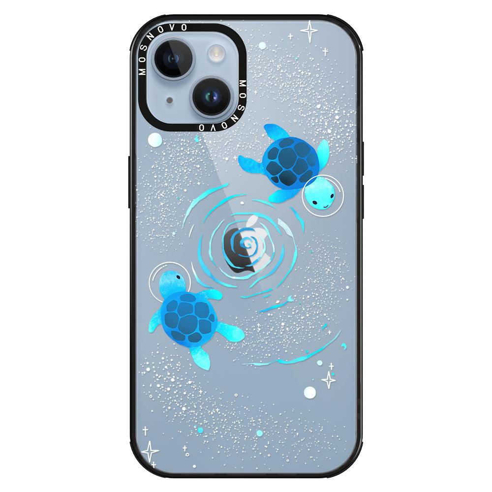 Space Turtle Phone Case - iPhone 14 Plus Case - MOSNOVO