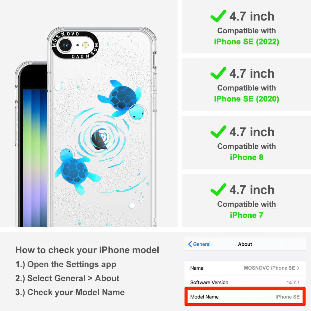 Space Turtle Phone Case - iPhone 7 Case - MOSNOVO
