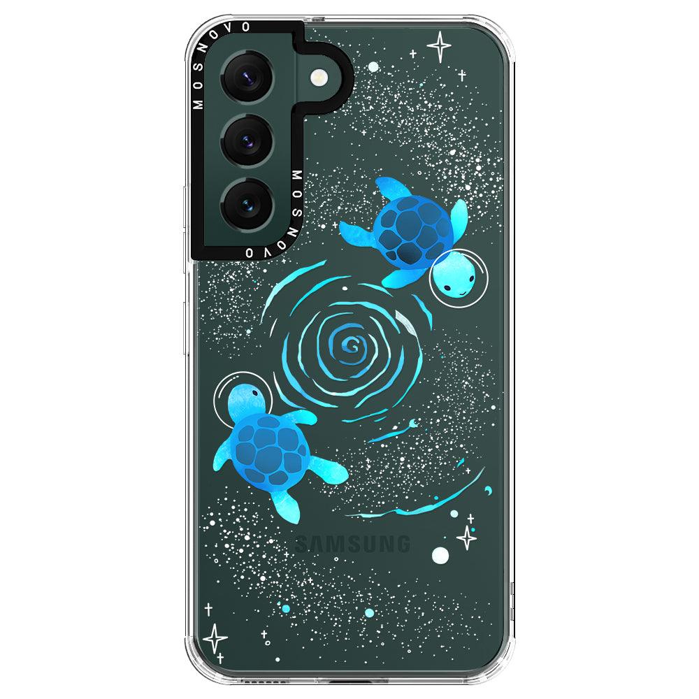 Space Turtle Phone Case - Samsung Galaxy S22 Case - MOSNOVO