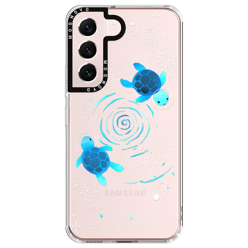 Space Turtle Phone Case - Samsung Galaxy S22 Plus Case - MOSNOVO