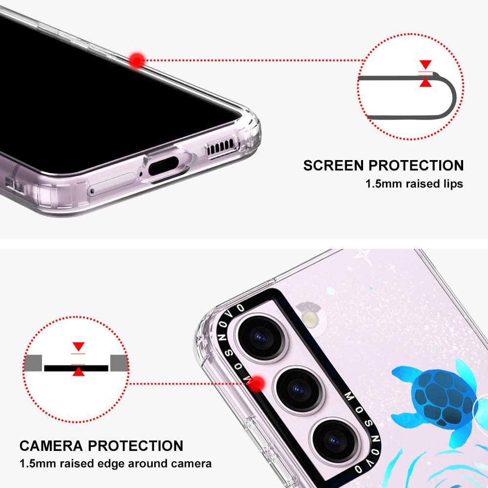 Space Turtle Phone Case - Samsung Galaxy S23 Case - MOSNOVO