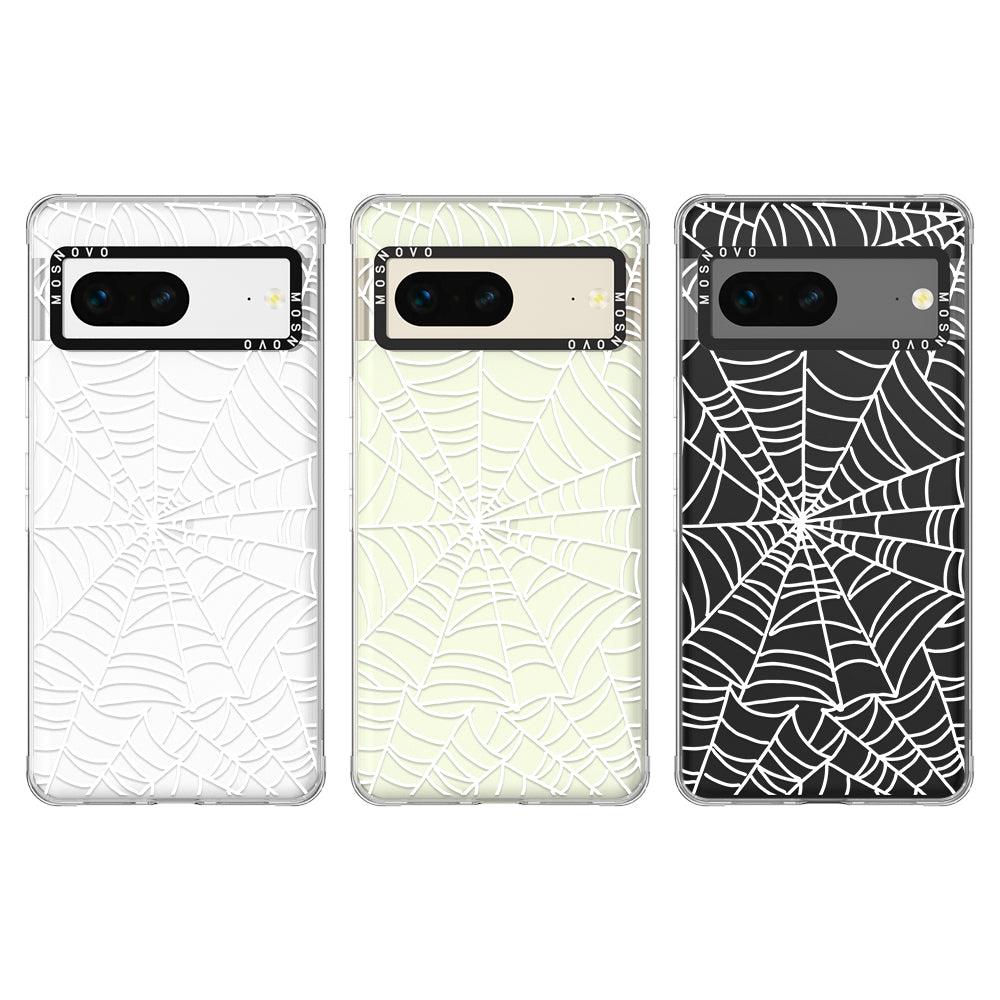 Spider Web Phone Case - Google Pixel 7 Case - MOSNOVO