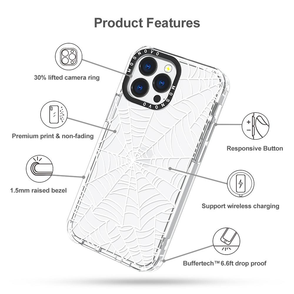 Spider Web Phone Case - iPhone 13 Pro Case - MOSNOVO
