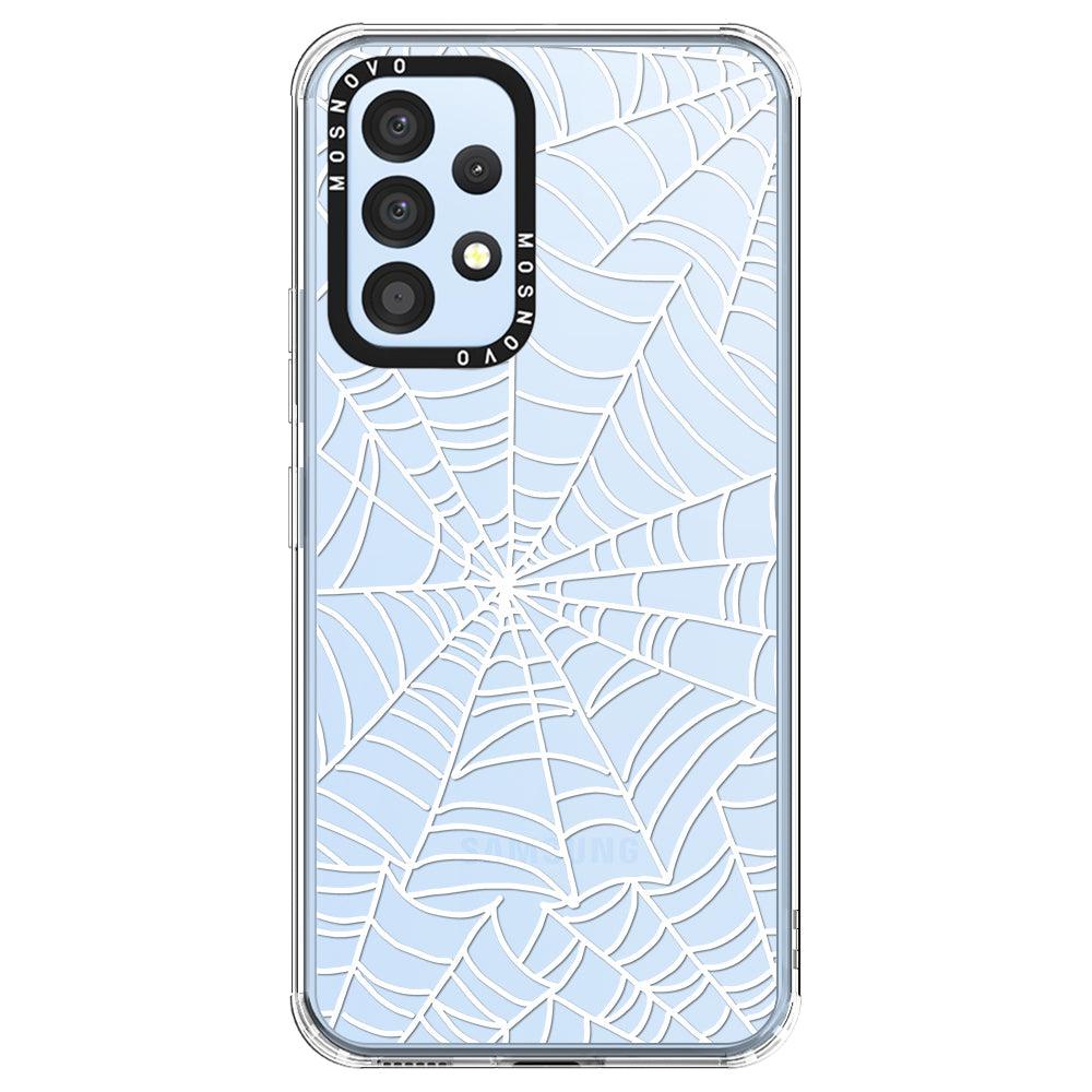 Spider Web Phone Case - Samsung Galaxy A53 Case - MOSNOVO