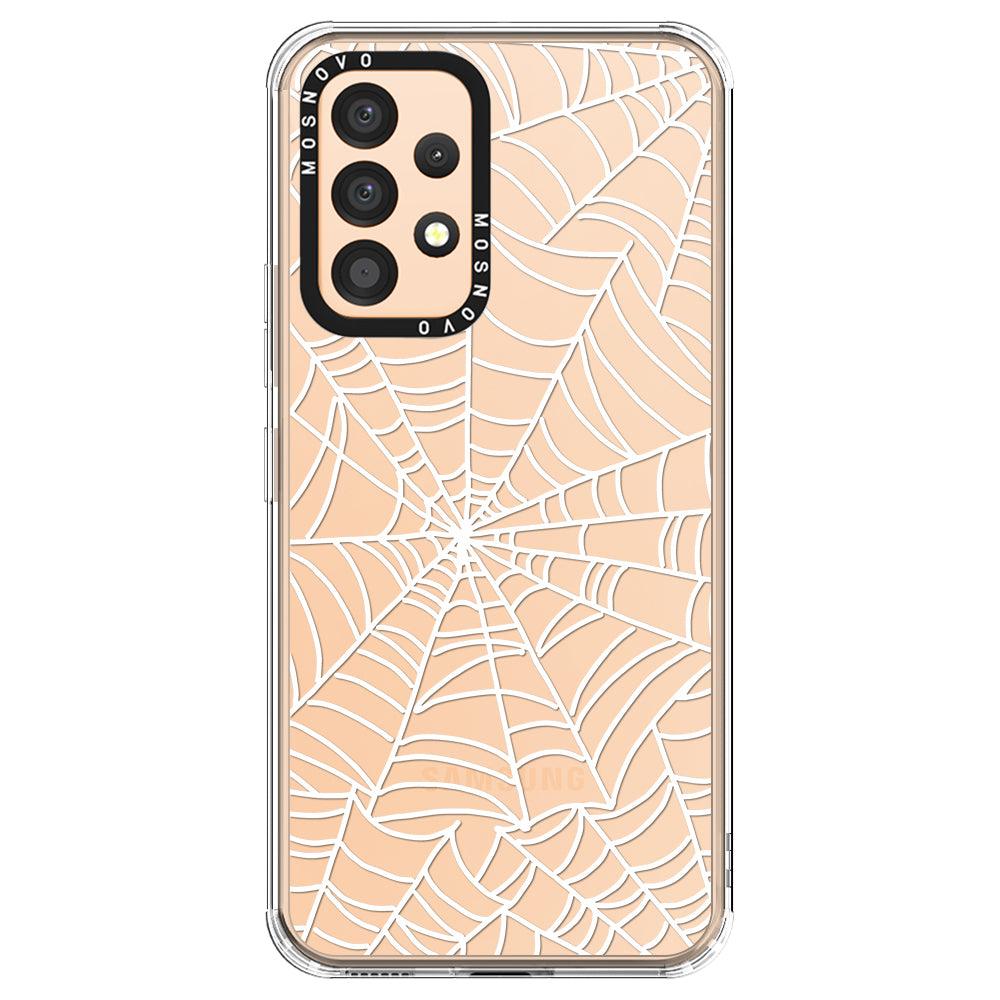 Spider Web Phone Case - Samsung Galaxy A53 Case - MOSNOVO