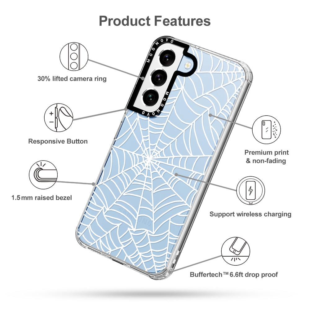 Spider Web Phone Case - Samsung Galaxy S22 Case - MOSNOVO