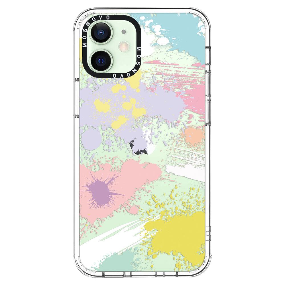 Splash Paint Phone Case - iPhone 12 Case - MOSNOVO