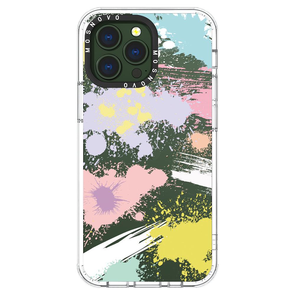 Splash Paint Phone Case - iPhone 13 Pro Case - MOSNOVO