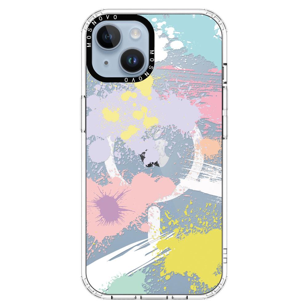 Splash Paint Phone Case - iPhone 14 Case - MOSNOVO