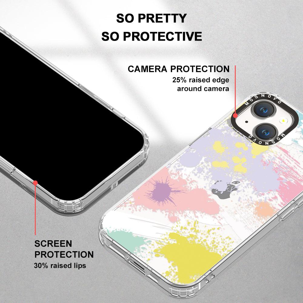 Splash Paint Phone Case - iPhone 14 Case - MOSNOVO