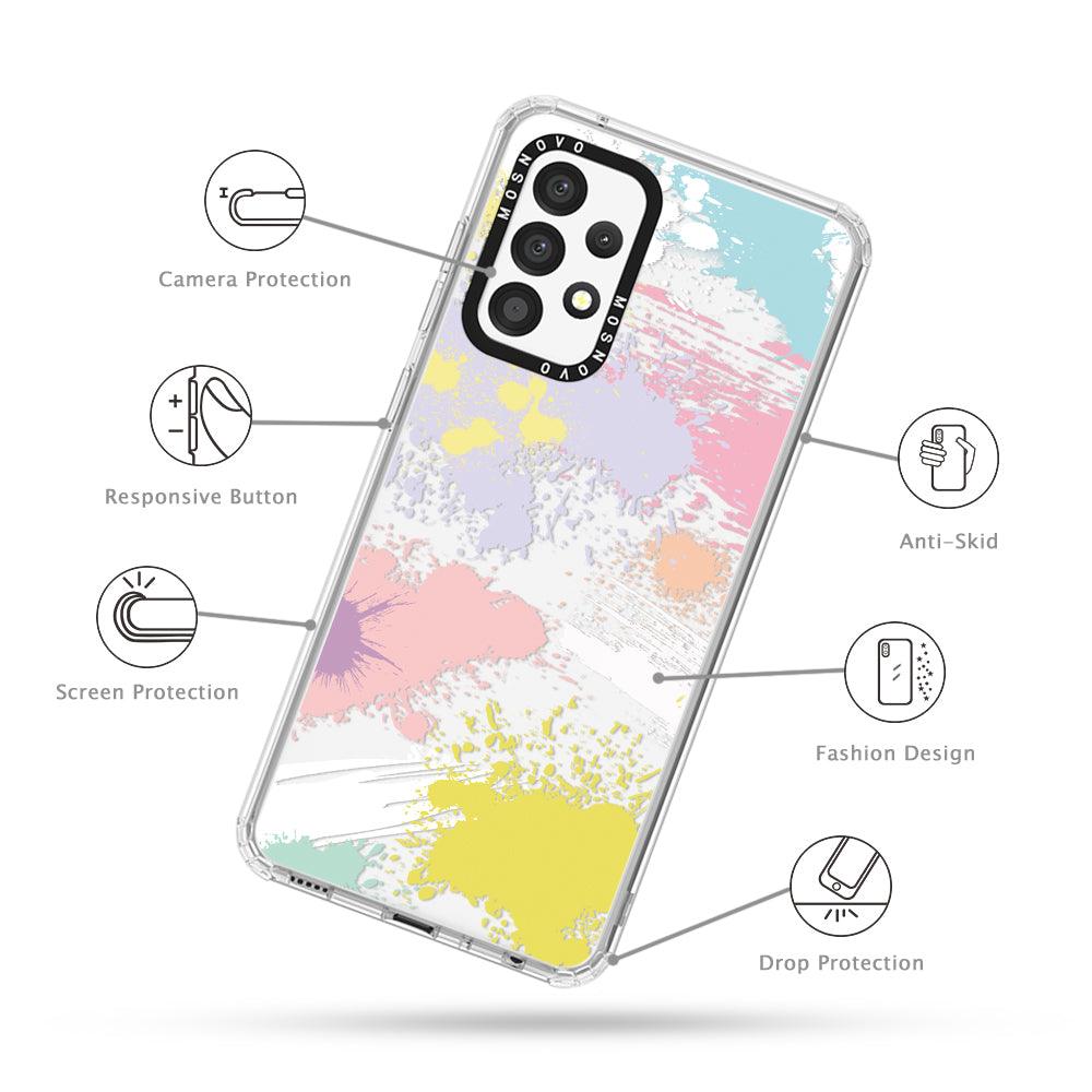 Splash Paint Phone Case - Samsung Galaxy A52 & A52s Case - MOSNOVO