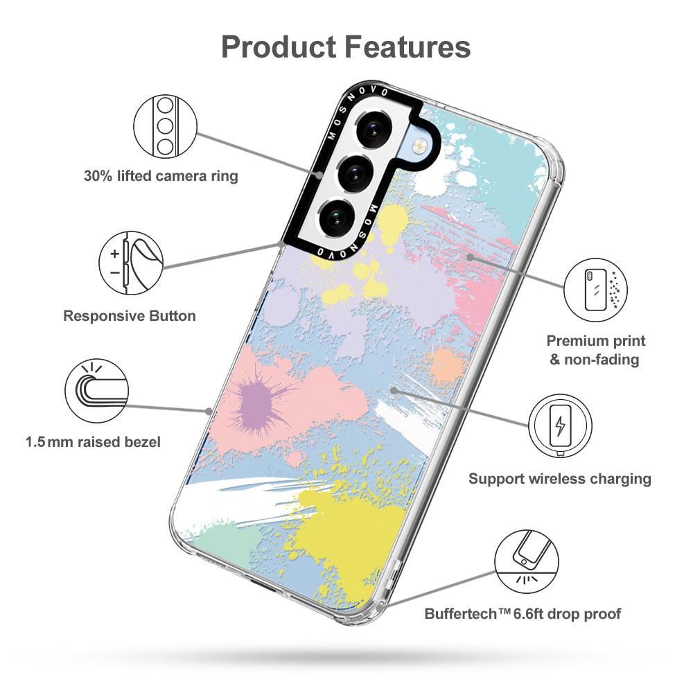 Splash Paint Phone Case - Samsung Galaxy S22 Plus Case - MOSNOVO