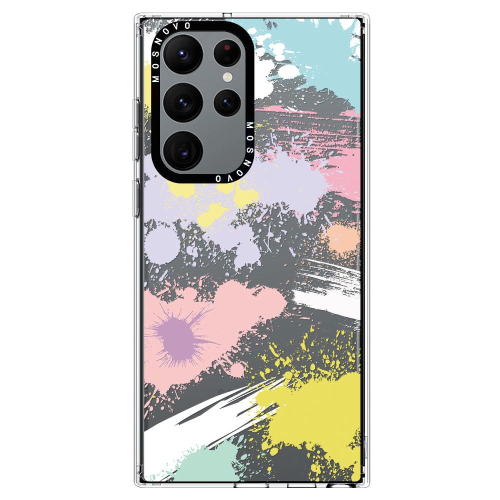 Splash Paint Phone Case - Samsung Galaxy S22 Ultra Case - MOSNOVO