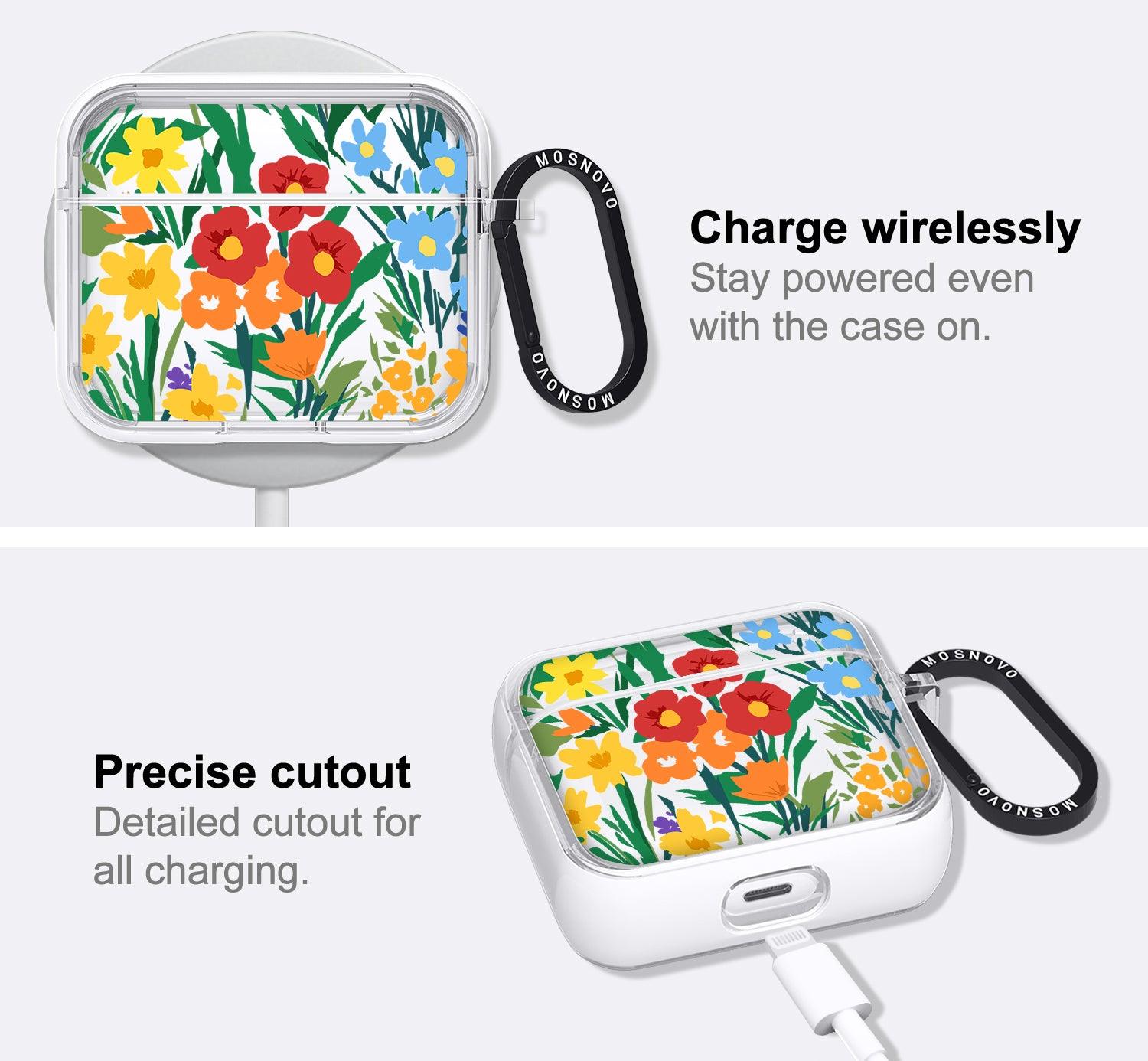 Spring Botanical Flower Floral AirPods 3 Case (3rd Generation) - MOSNOVO