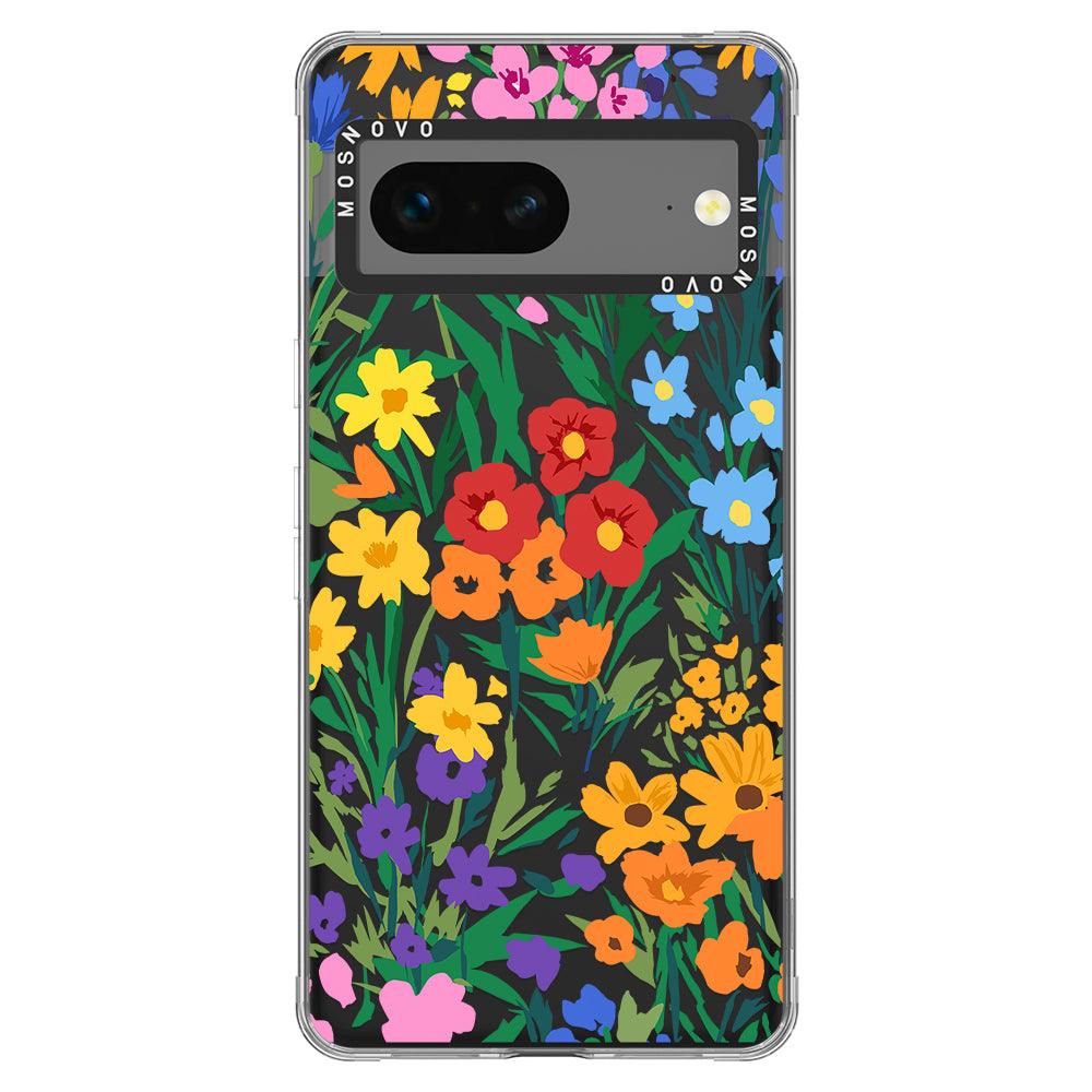 Spring Botanical Flower Phone Case - Google Pixel 7 Case - MOSNOVO
