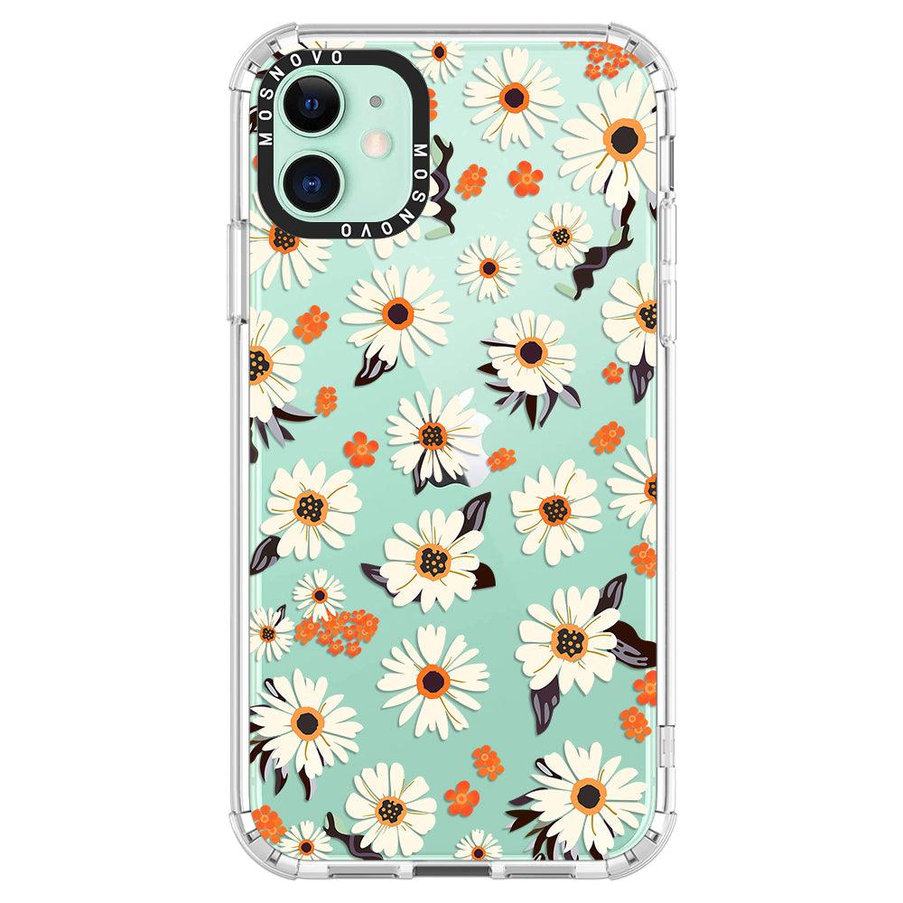 Spring Daisy Phone Case - iPhone 11 Case - MOSNOVO