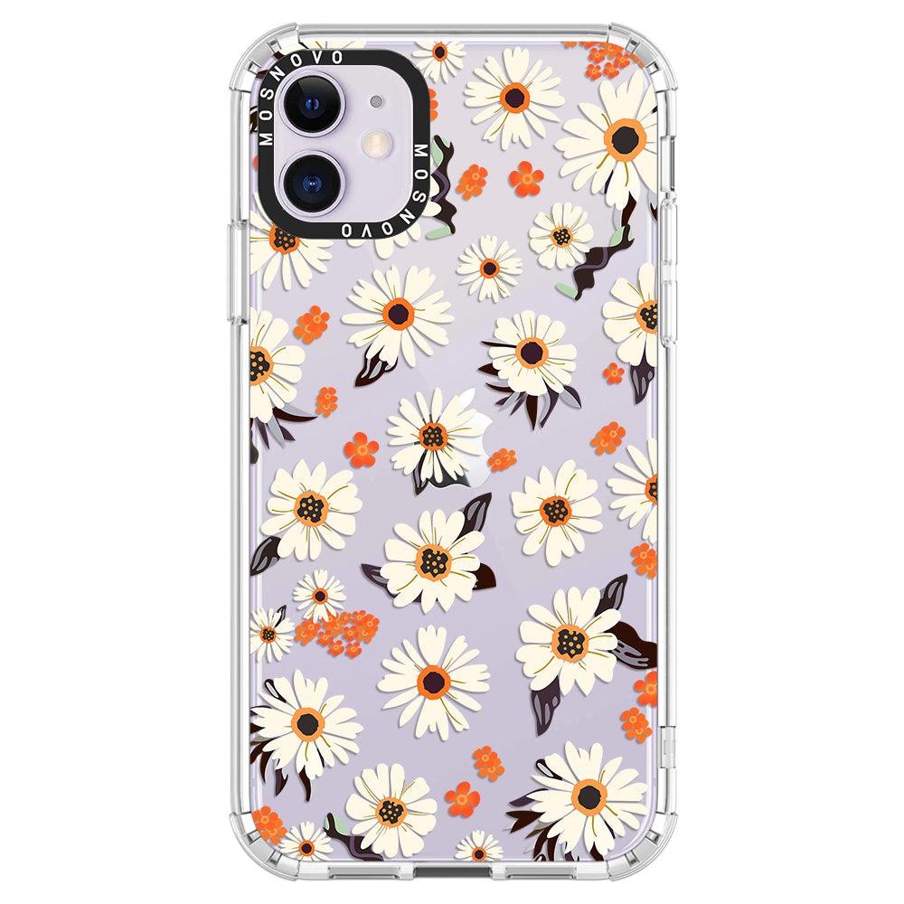 Spring Daisy Phone Case - iPhone 11 Case - MOSNOVO