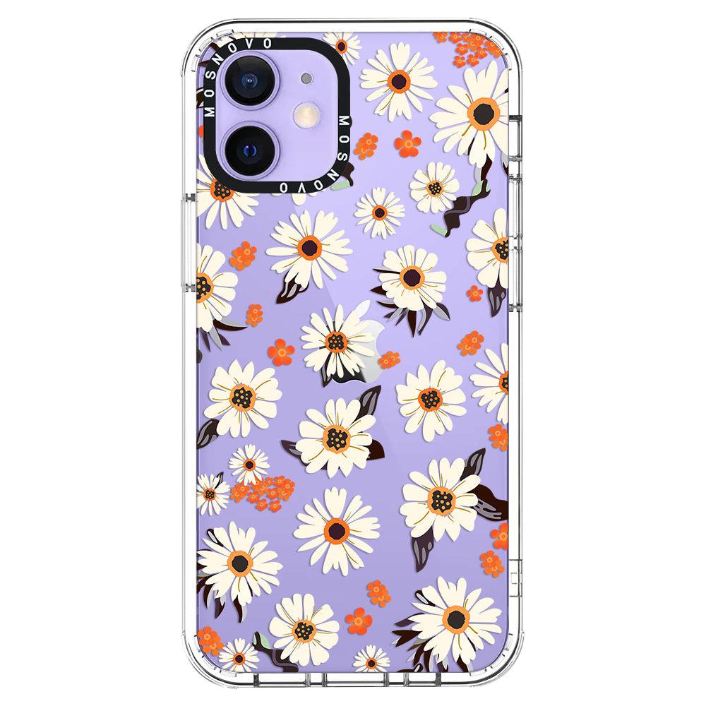 Spring Daisy Phone Case - iPhone 12 Case - MOSNOVO