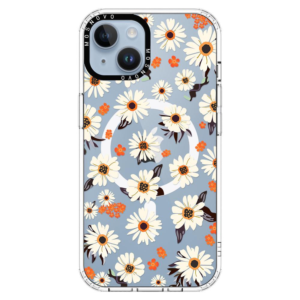 Spring Daisy Phone Case - iPhone 14 Plus Case - MOSNOVO