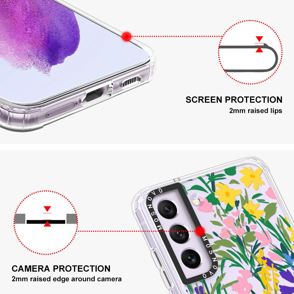 Spring Flower Phone Case - Samsung Galaxy S21 FE Case - MOSNOVO