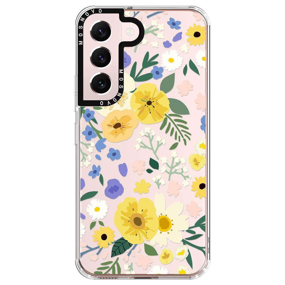 Spring Flower Phone Case - Samsung Galaxy S22 Case - MOSNOVO