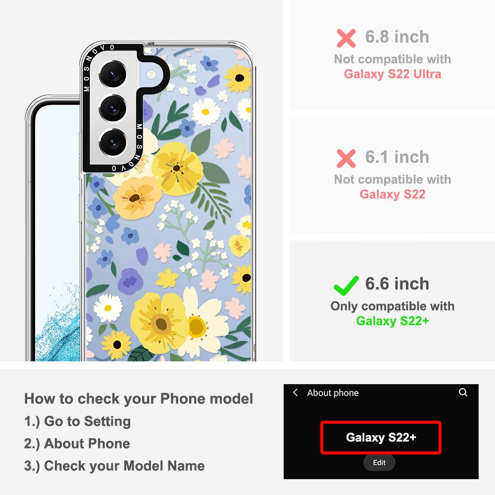 Spring Flower Phone Case - Samsung Galaxy S22 Plus Case - MOSNOVO