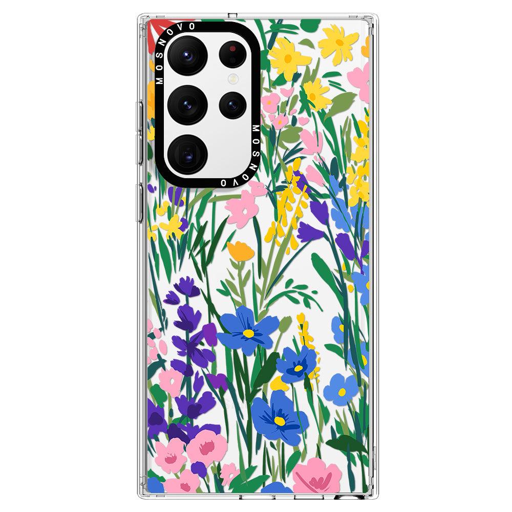 Spring Flower Phone Case - Samsung Galaxy S22 Ultra Case - MOSNOVO