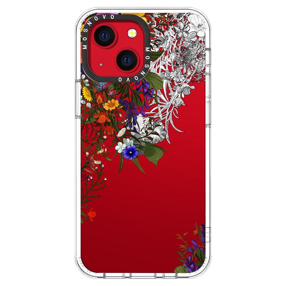 Beautiful Bloom Phone Case - iPhone 13 Mini Case - MOSNOVO