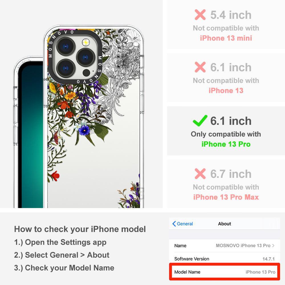 Beautiful Bloom Phone Case - iPhone 13 Pro Case - MOSNOVO