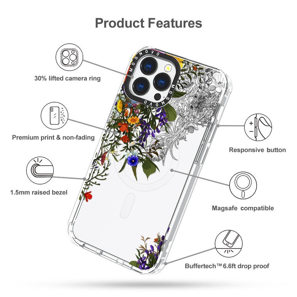 Beautiful Bloom Phone Case - iPhone 13 Pro Max Case - MOSNOVO