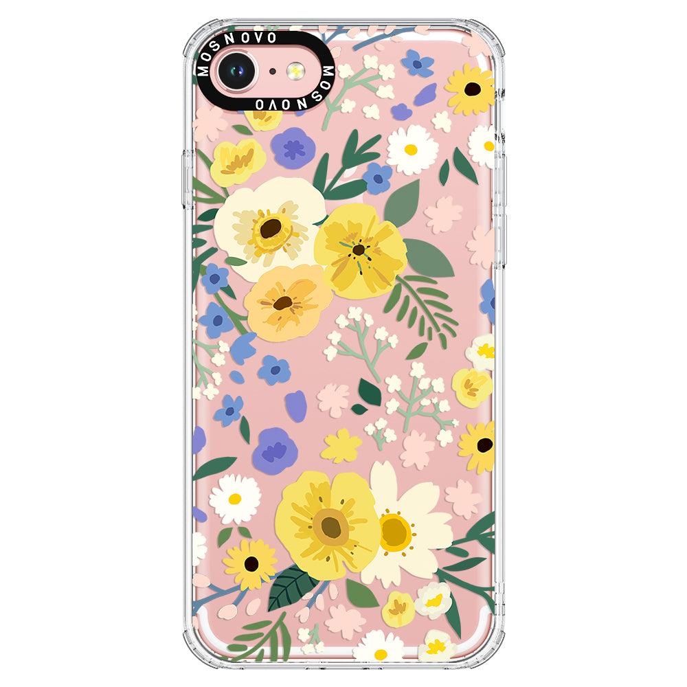 Spring Wild Floral Phone Case - iPhone 7 Case - MOSNOVO