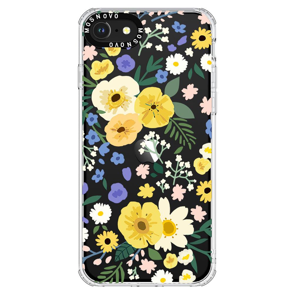 Spring Wild Floral Phone Case - iPhone SE 2022 Case - MOSNOVO