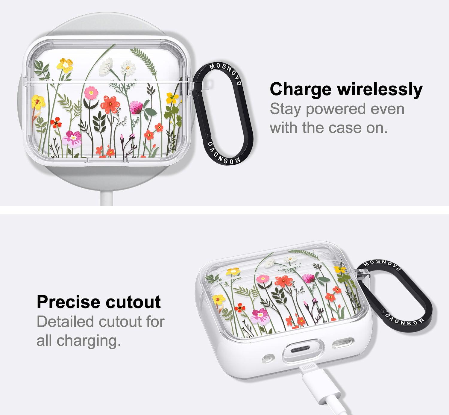 Tiny Wildflower AirPods Pro 2 Case (2nd Generation) - MOSNOVO