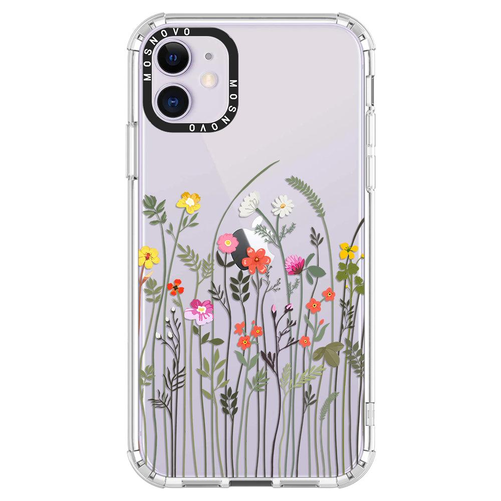 Spring Wildflower Phone Case - iPhone 11 Case - MOSNOVO