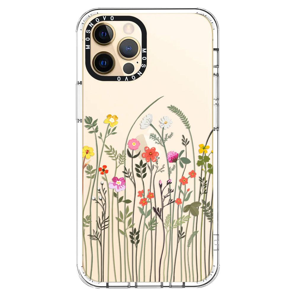 Spring Wildflower Phone Case - iPhone 12 Pro Case - MOSNOVO