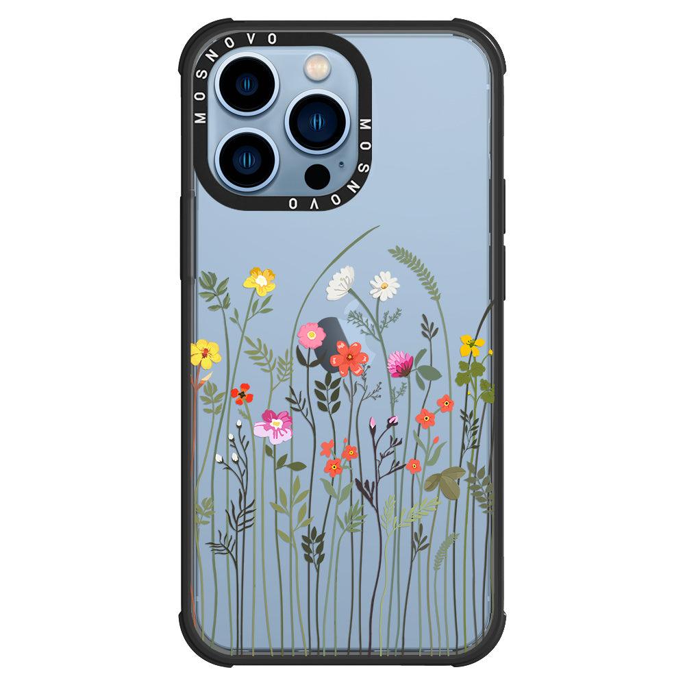 Spring Wildflower Phone Case - iPhone 13 Pro Case - MOSNOVO