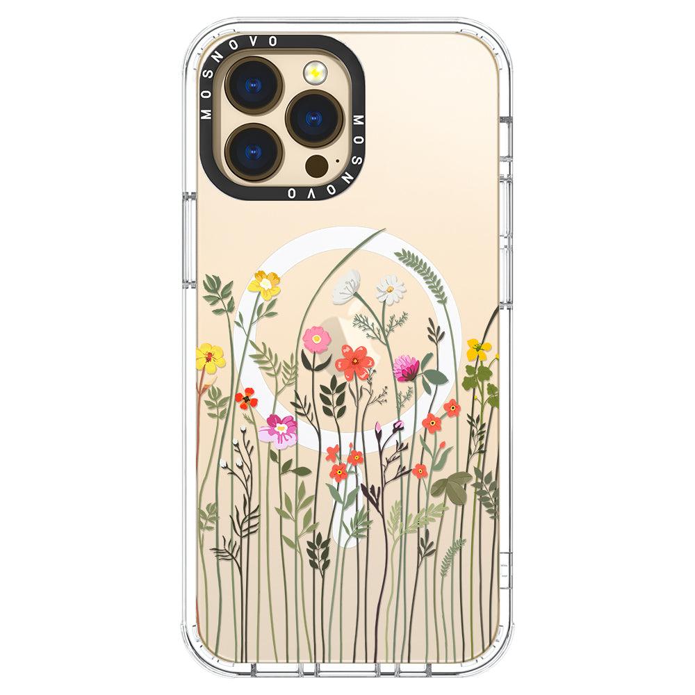 Spring Wildflower Phone Case - iPhone 13 Pro Max Case - MOSNOVO