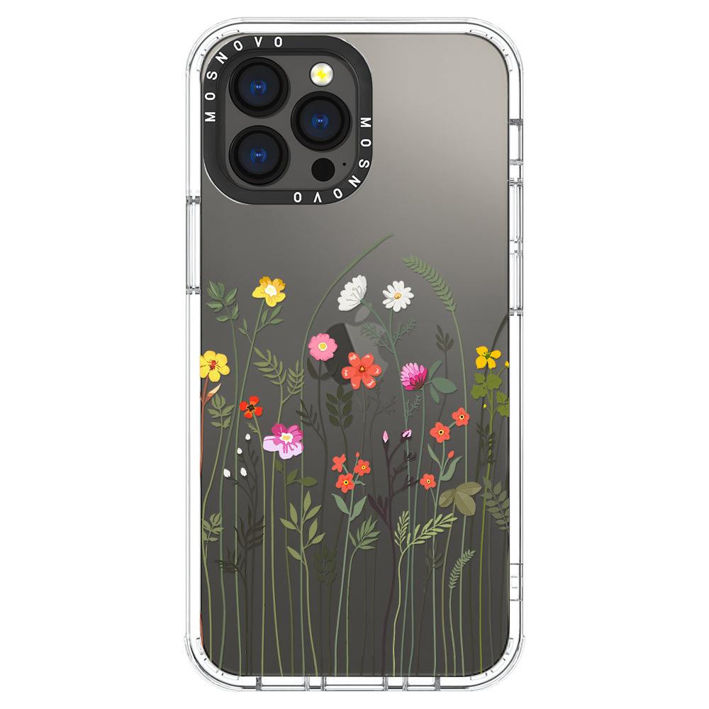 Spring Wildflower Phone Case - iPhone 13 Pro Max Case - MOSNOVO