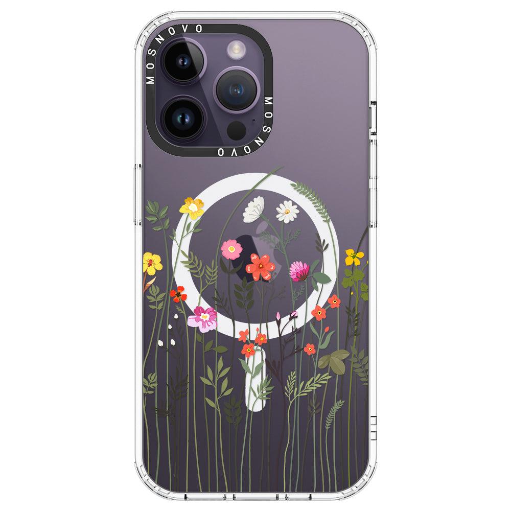 Spring Wildflower Phone Case - iPhone 14 Pro Max Case - MOSNOVO