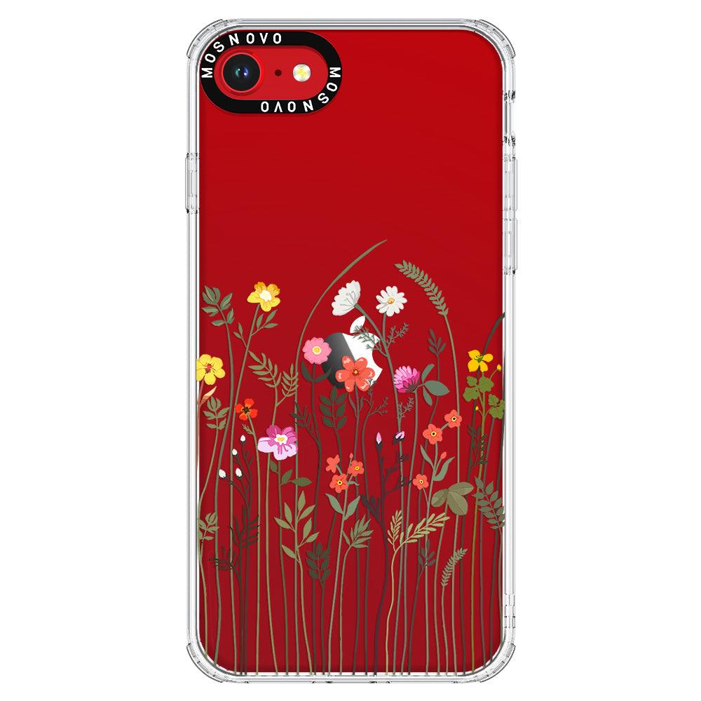 Spring Wildflower Phone Case - iPhone SE 2020 Case - MOSNOVO