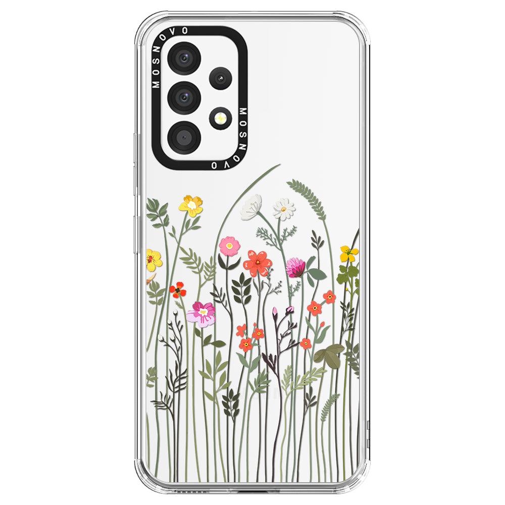 Spring Wildflower Phone Case - Samsung Galaxy A53 Case - MOSNOVO