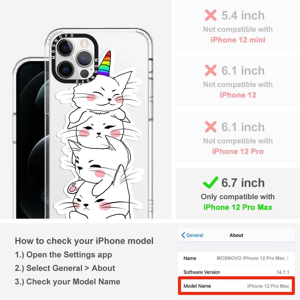 Squishcat Phone Case - iPhone 12 Pro Max Case - MOSNOVO