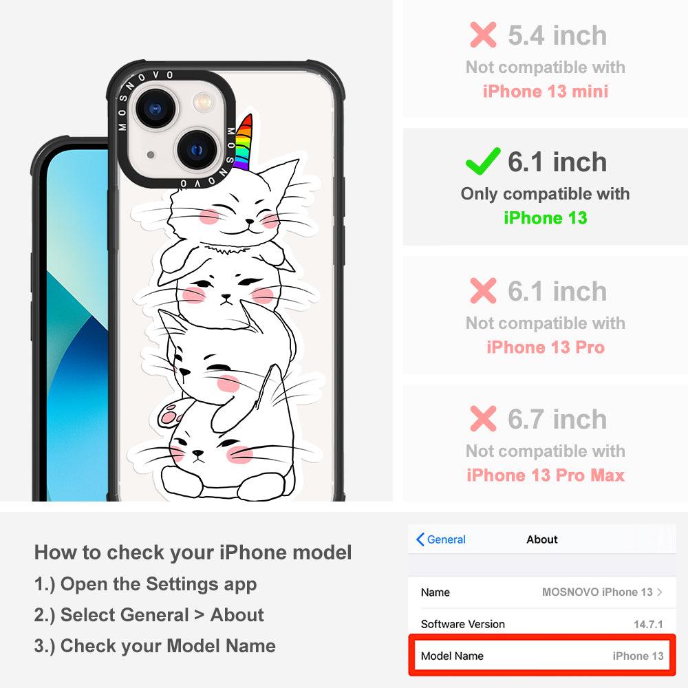 Squishcat Phone Case - iPhone 13 Case - MOSNOVO