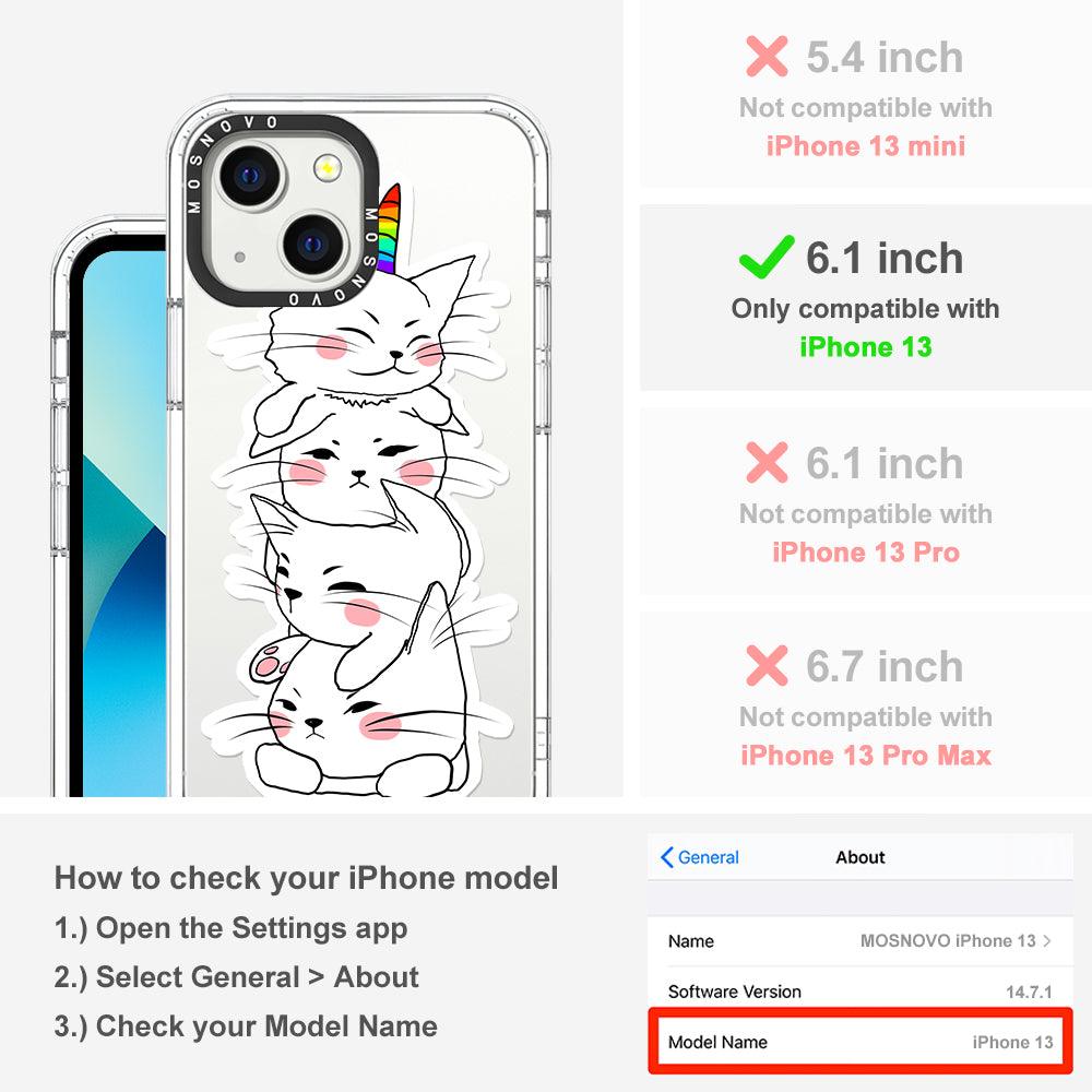 Squishcat Phone Case - iPhone 13 Case - MOSNOVO