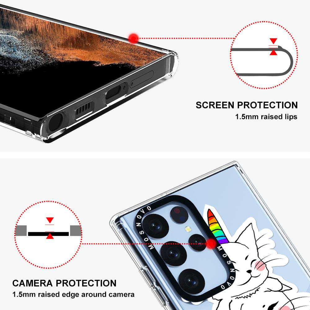 Squishcat Phone Case - Samsung Galaxy S22 Ultra Case - MOSNOVO