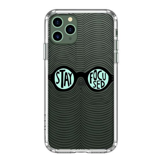 Stay Focus Phone Case - iPhone 11 Pro Max Case - MOSNOVO